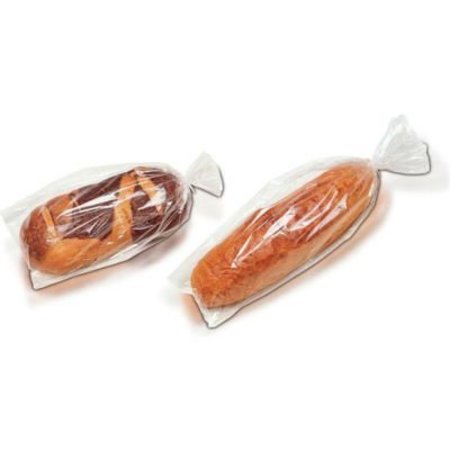 LK PACKAGING Micro Perforation Poly Bread Bags, 6"W x 28"L, 1 Mil, Clear, 1000/Pack PPF-0628M